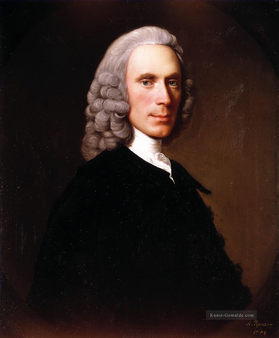 Porträt von John reid Allan Ramsay Portrait Klassiker Ölgemälde